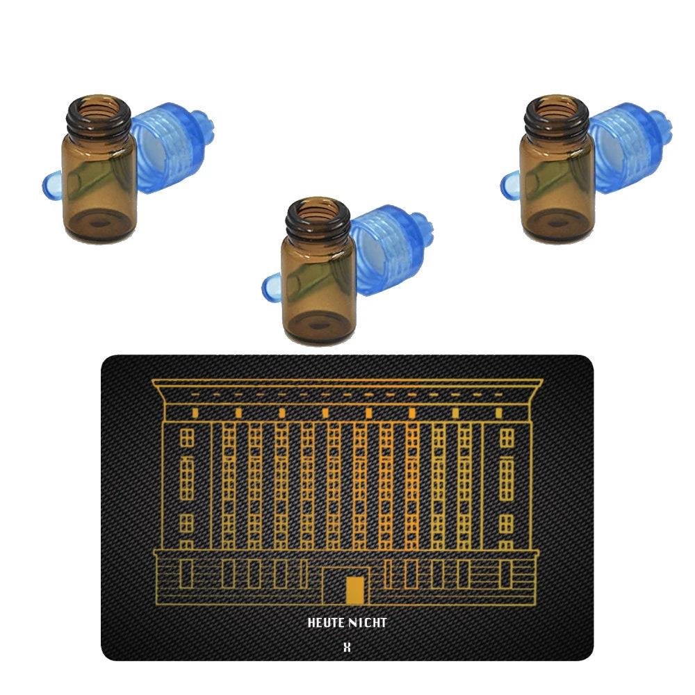Set: 3 Dosierer mit Löffel & Hack-Karte „Berghain“ -  from DieBallerei