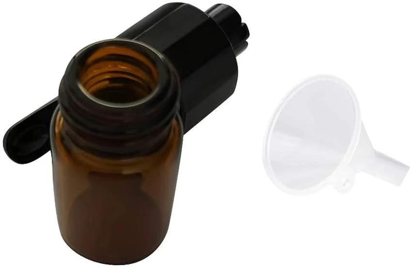 Spender mit ausklappbarem Löffel braun mit schwarzem Deckel inkl. Trichter -  from DieBallerei