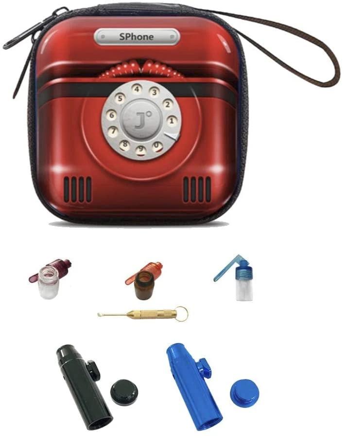 Hard Case DELUXE im Telefon-Retro Look – Praktisches Set mit Dosierern & Zubehör -  from DieBallerei