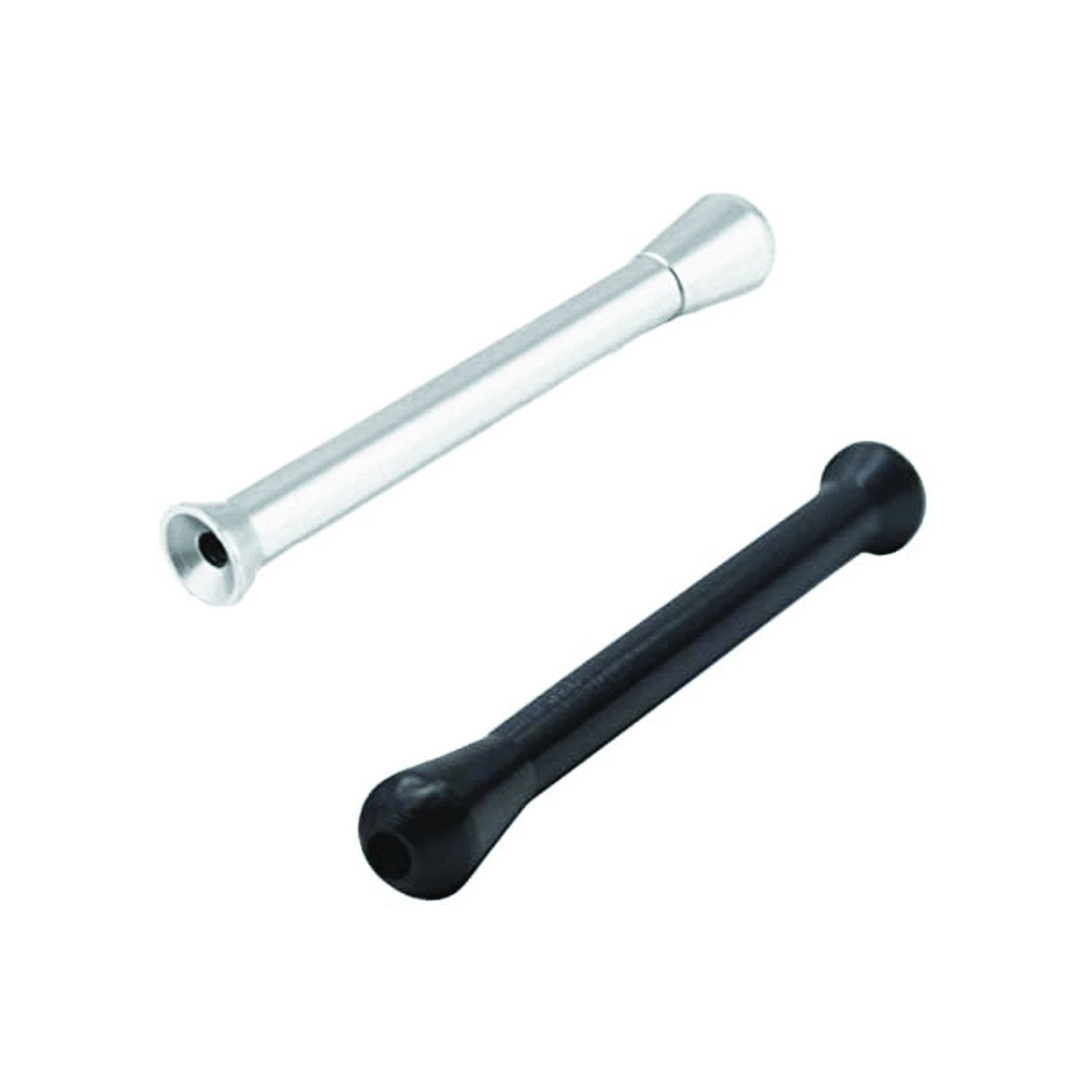 Ziehröhrchen Set in Schwarz und Silber - robuste Alu-Ausführung -  from DieBallerei