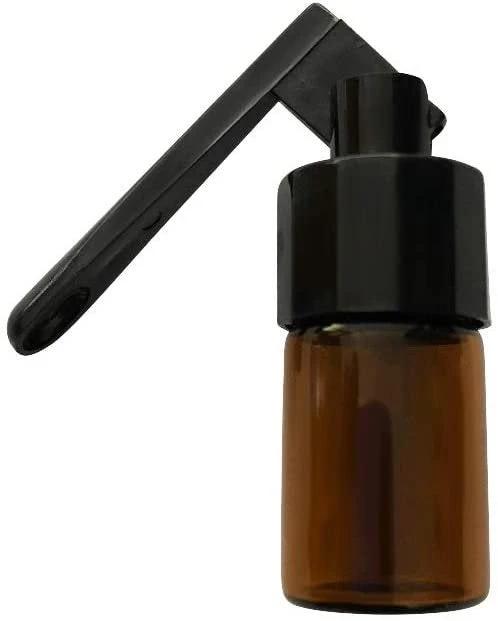 Spender mit ausklappbarem Löffel braun mit schwarzem Deckel inkl. Trichter -  from DieBallerei