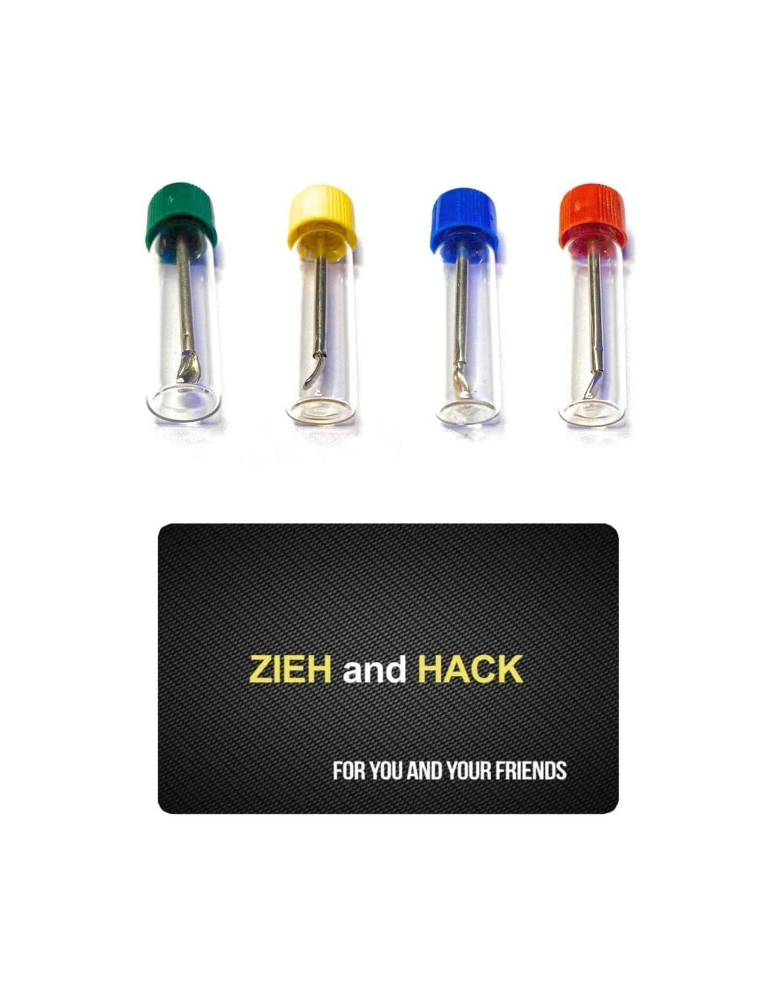 XXL Deluxe Set im pinken Soft Case – Mit 7 Röhrchen, 10 Dosierern & 4 Carbon-Karten -  from DieBallerei