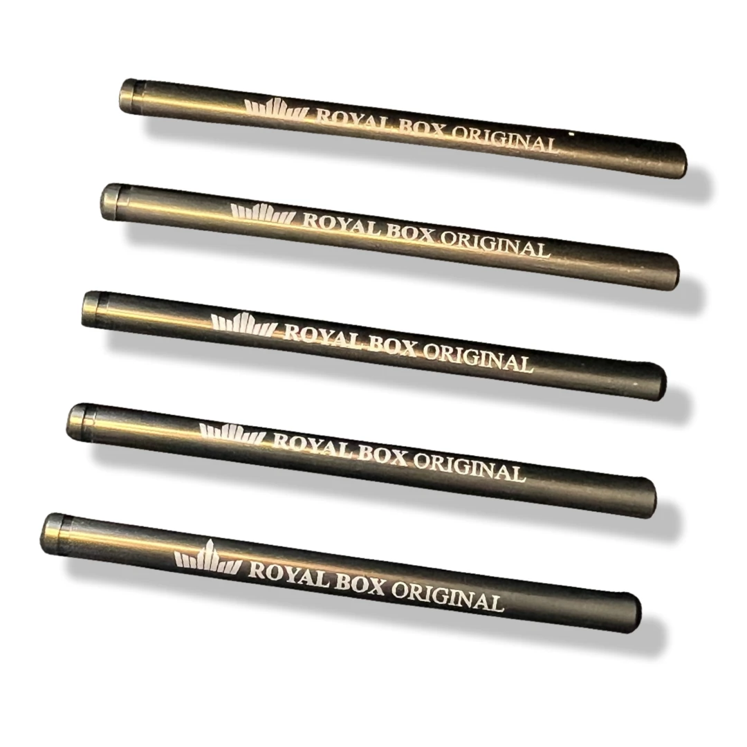 8x Aluminium Ziehröhrchen – Ersatz für Royal Box oder Einzeln nutzbar -  from DieBallerei