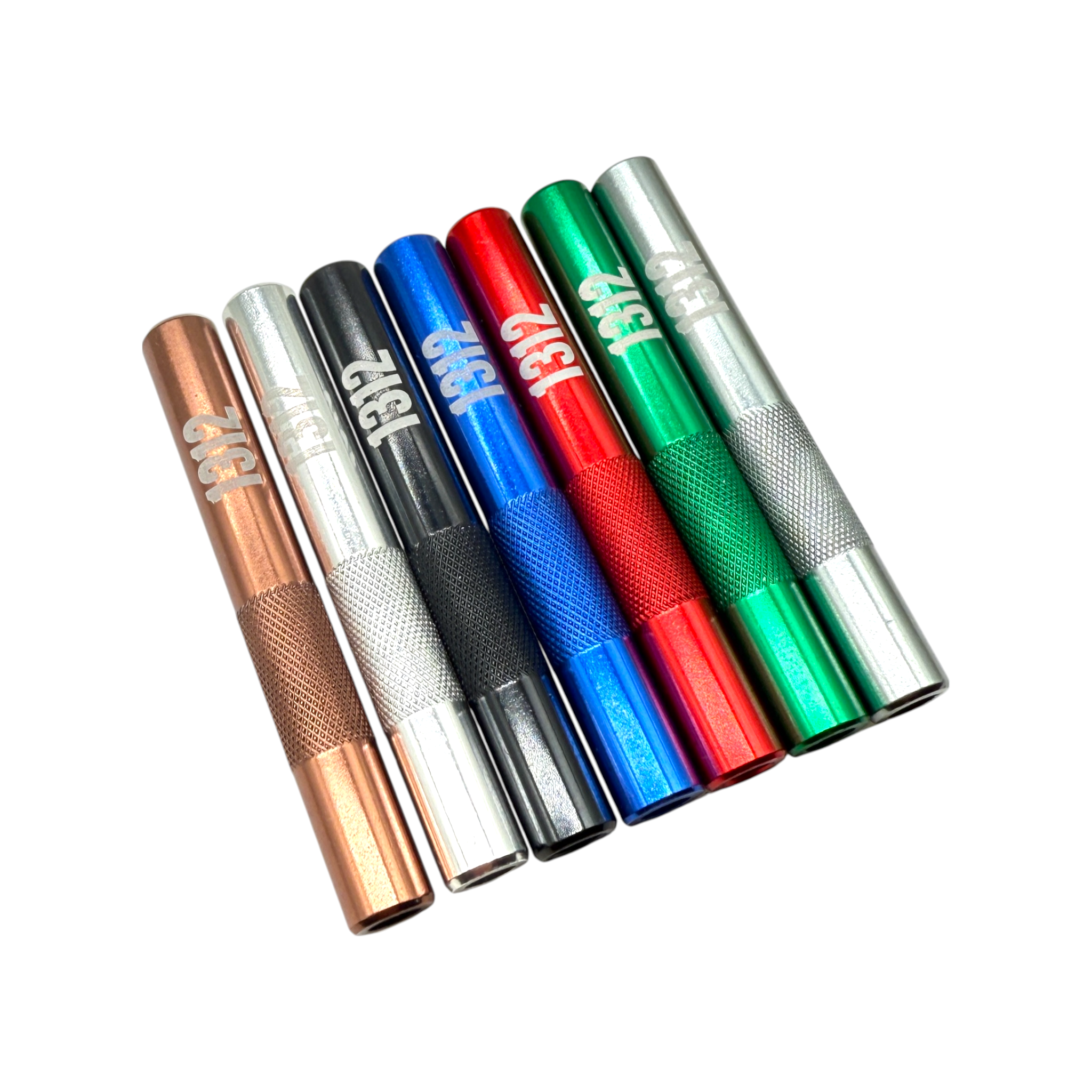 „1312“ Tubes en aluminium – Stylé, Robuste & Fonctionnel en 7 couleurs