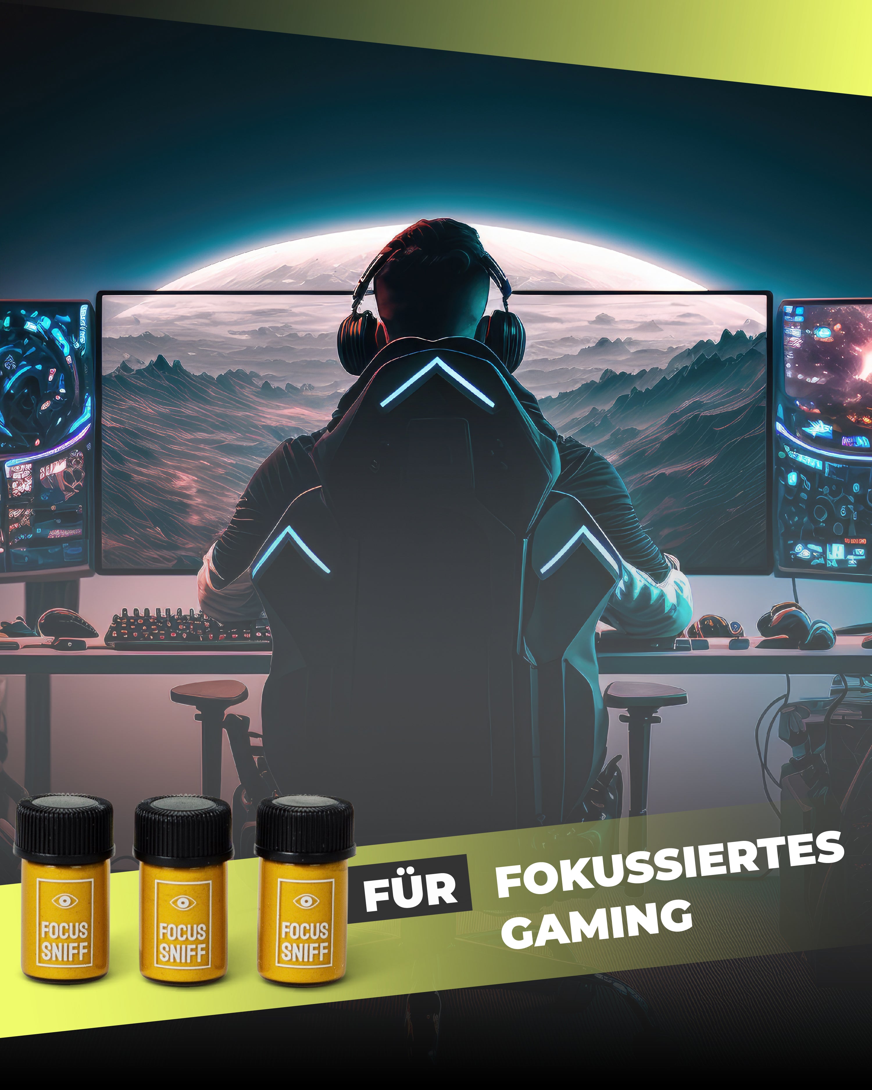 Focus Sniff - VITAMIN RELOAD EDITION - Vivez le moment éveillé et plein de concentration !