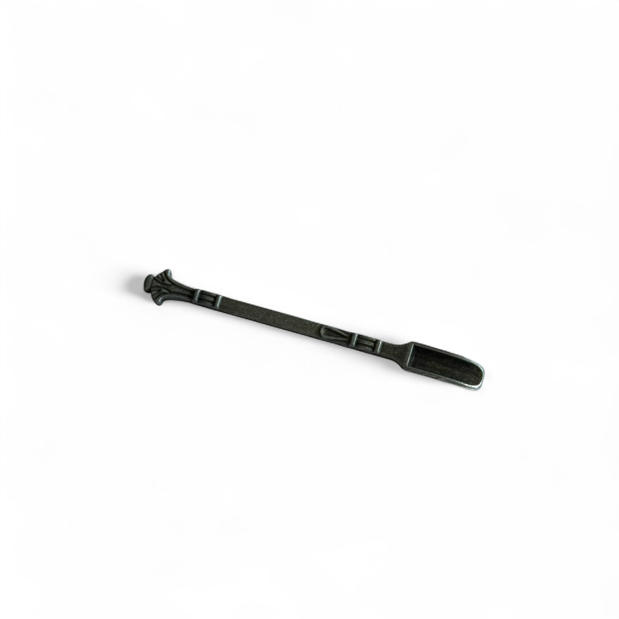 2x Mini-Löffel (80 mm) Stilvolles & praktisches Accessoire - robust & elegant - in Eisenoptik