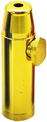 SET Golden 2 Sniff Snuff Sniffer Snuff Dispenser Dispenser (Tubes, Hack Card Lines, Spoon, Dispenser) in Soft Case Carbon Elegant Classy