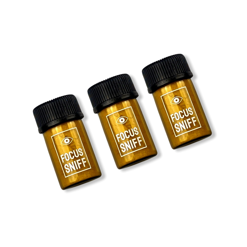 Focus Sniff - 1 - PACK OF 3 - Live the moment awake and full of concentration!