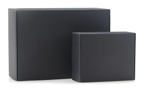 Black gift packaging