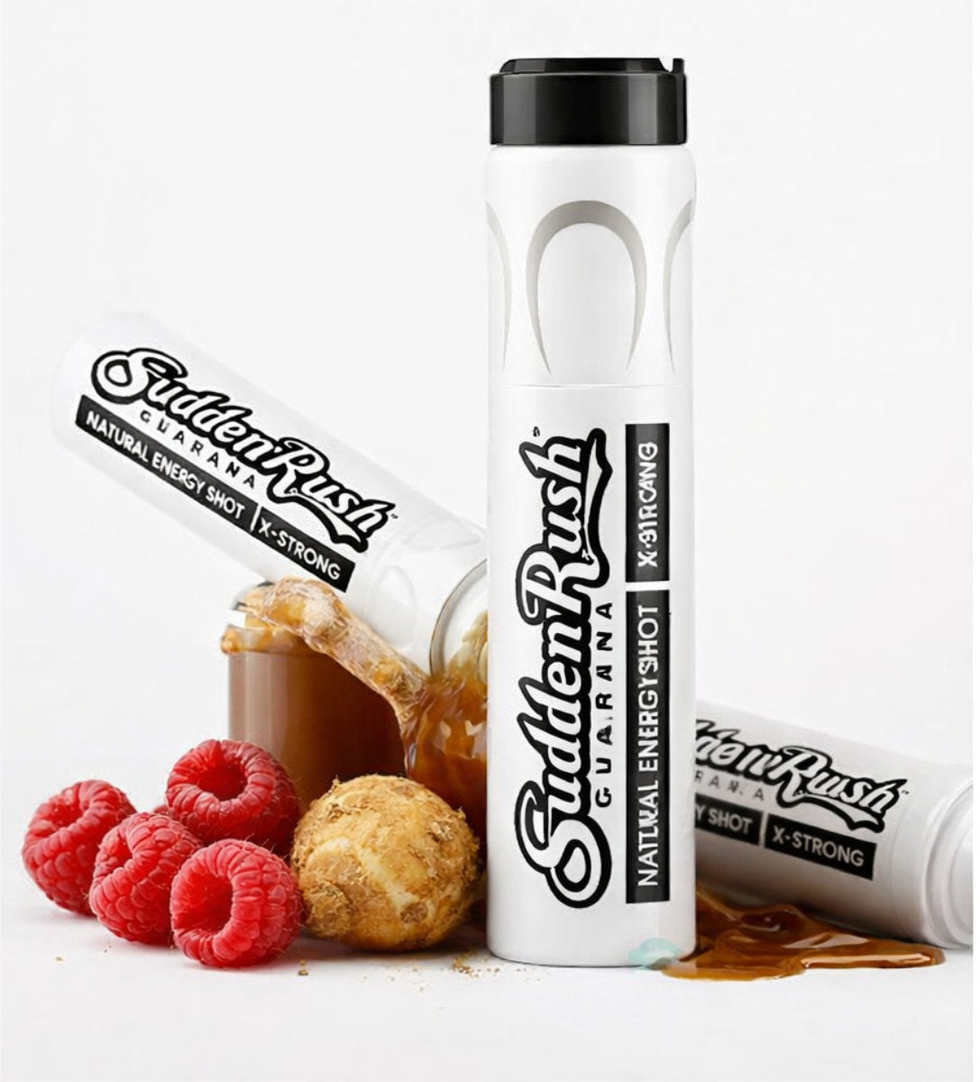 6x SuddenRush Guarana Bio Energy Shot (X-Strong)