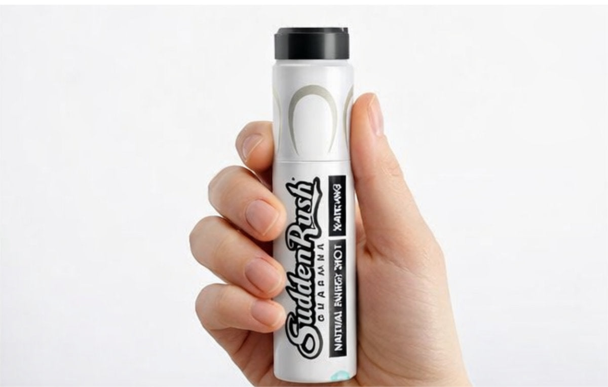 6x SuddenRush Guarana Bio Energy Shot (X-Strong)