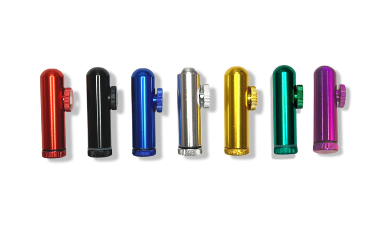 Dispenser individually or in a set: Ultimate snuff dispenser - made of high-quality aluminum with an extra seal and large capacity. Version 4.0V2