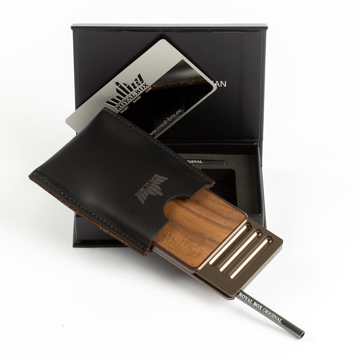 American Walnut Olive Royal Box – Natur trifft Präzision 🌿