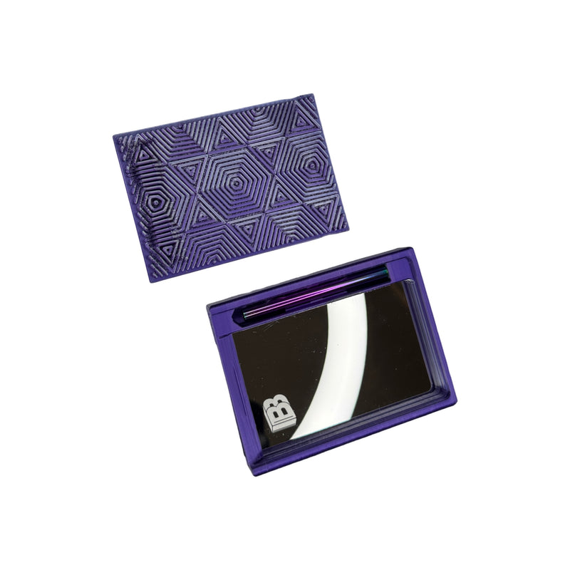 Baller box DMT Dreams Mystic Cosmic Purple including integrated mirror, tube and hack cards