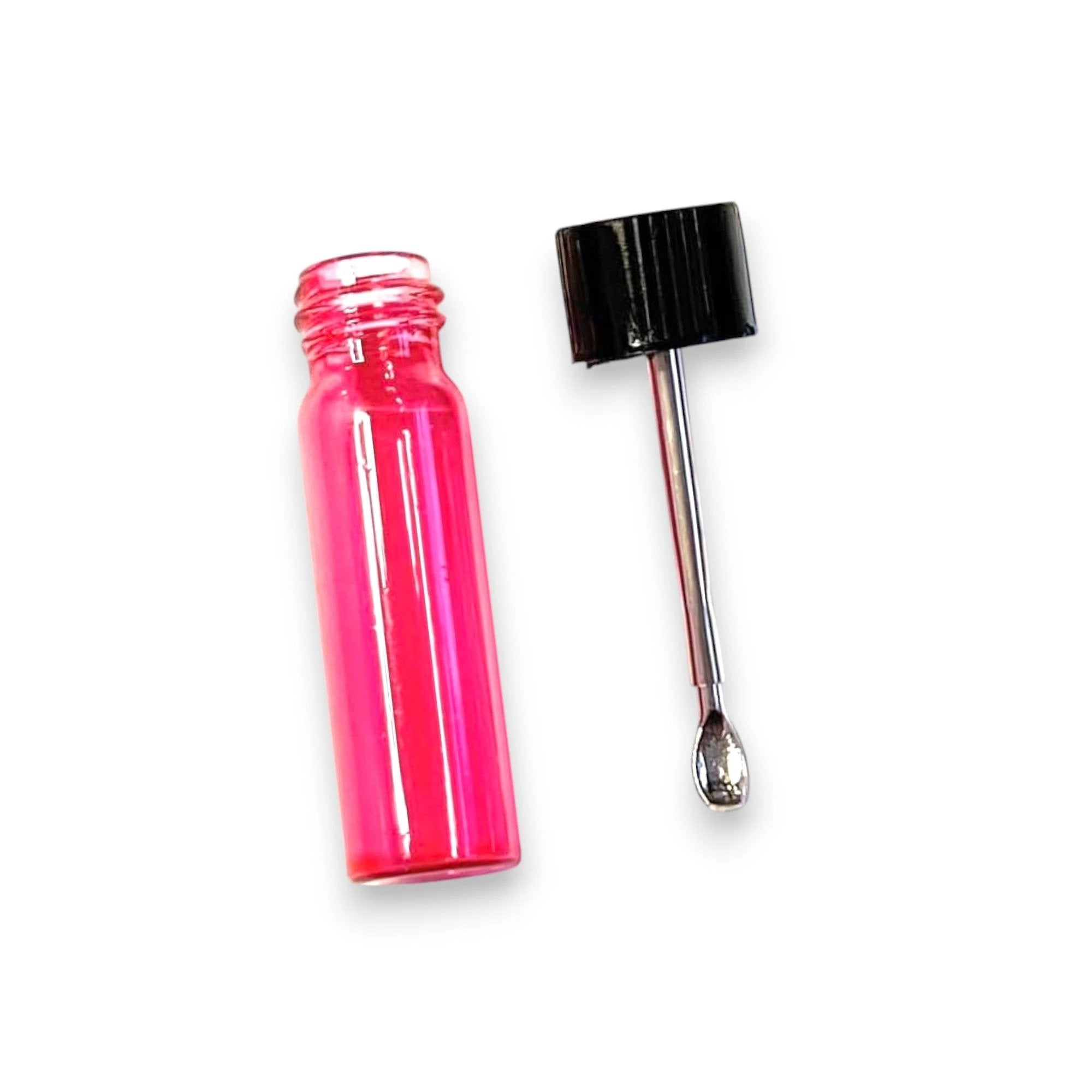 Baller-Fläschchen mit Teleskoplöffel & Mini-Trichter – Magenta/Pink -  from DieBallerei