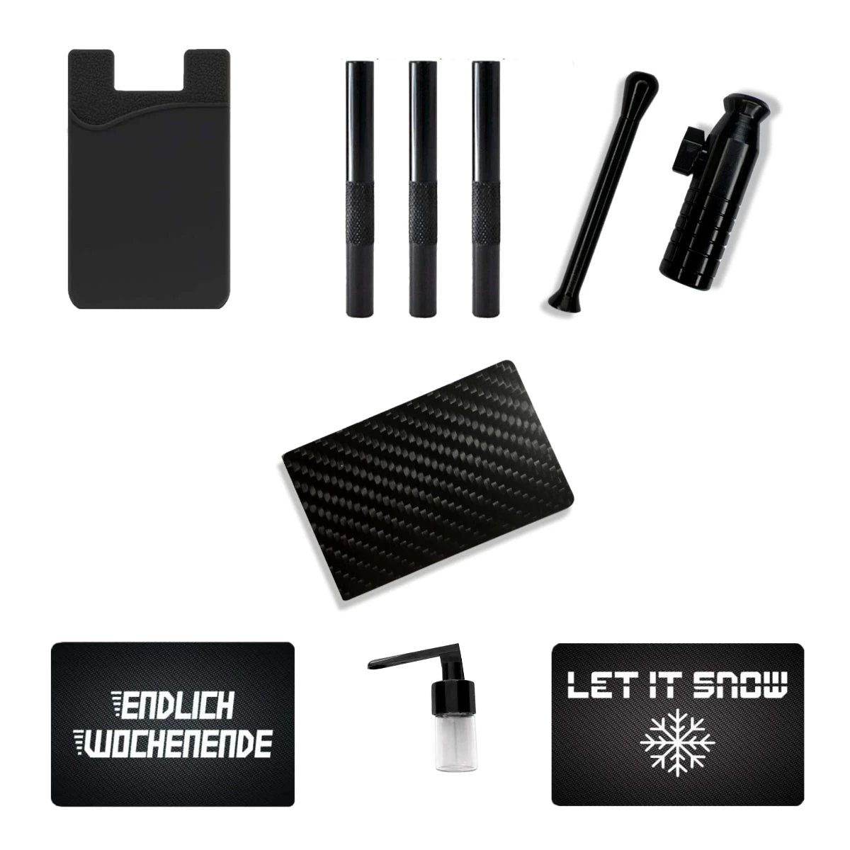 Baller-Set All Black – Stilvoll, funktional & komplett in Schwarz -  from DieBallerei