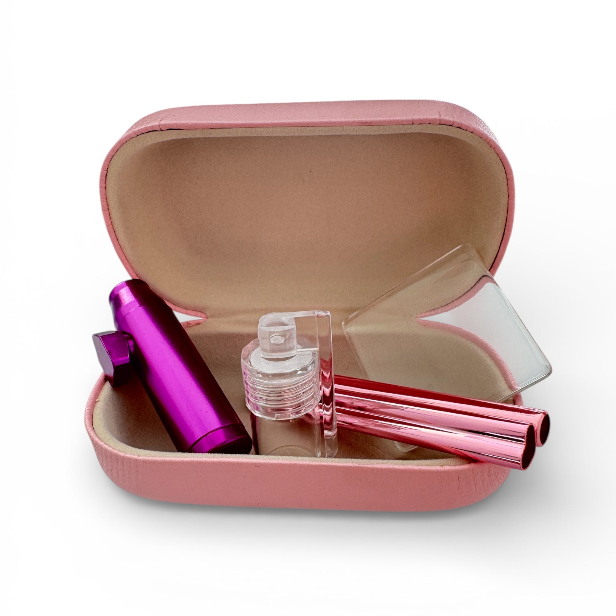 Ballerei Pink Vibes Essentials Set mit Dosierer, Herz-Röhrchen und Mini-Glasplatte