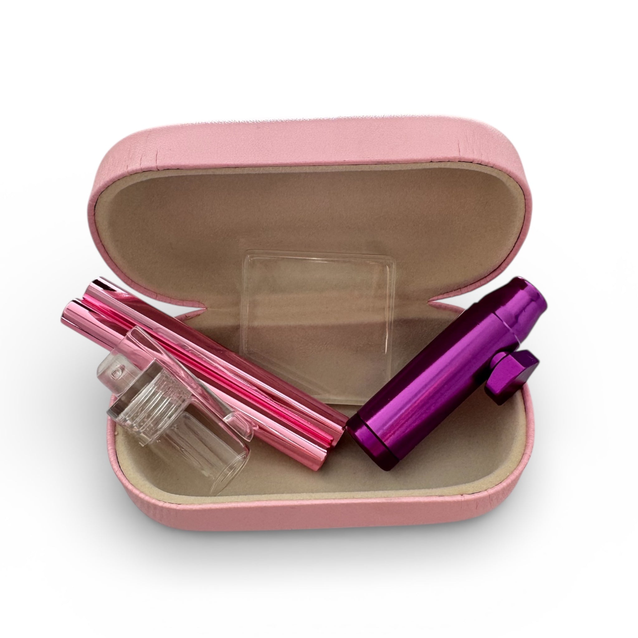 Ballerei Pink Vibes Essentials Set mit Dosierer, Herz-Röhrchen und Mini-Glasplatte