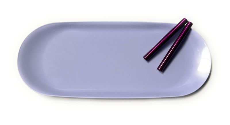 SET Pastel Purple/Violet 1x metal board incl. 2 drawing tubes drawing pad Classy Edel Straw Tube