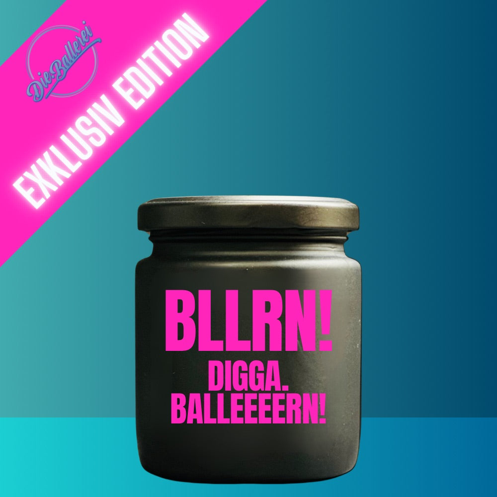 Bougie parfumée - BLLRN ! Digga. Balleeen! - Collection exclusive Die.Ballerei en rose