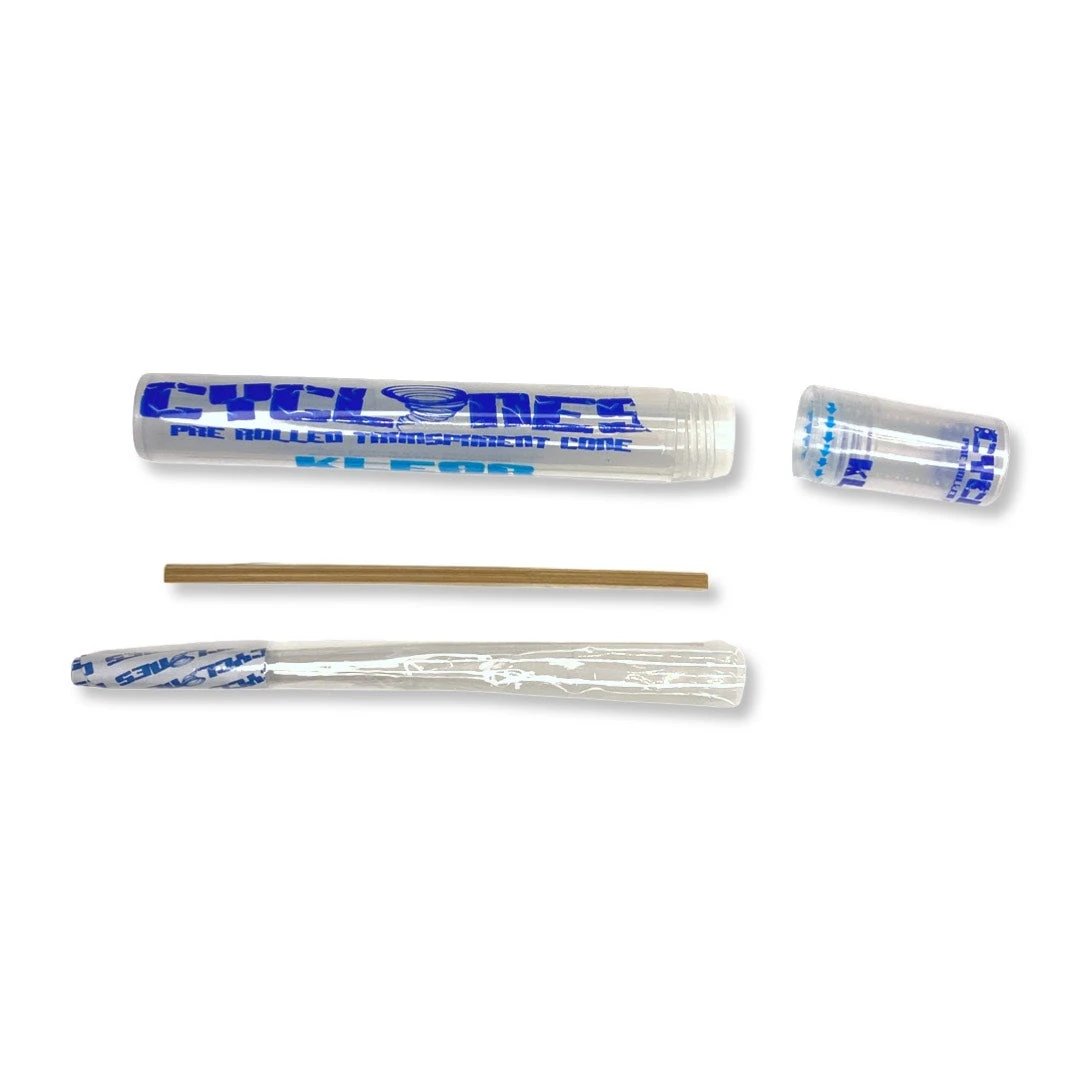 Cyclones CLEAR – Transparente vorgerollte Cones aus Zellulose -  from DieBallerei