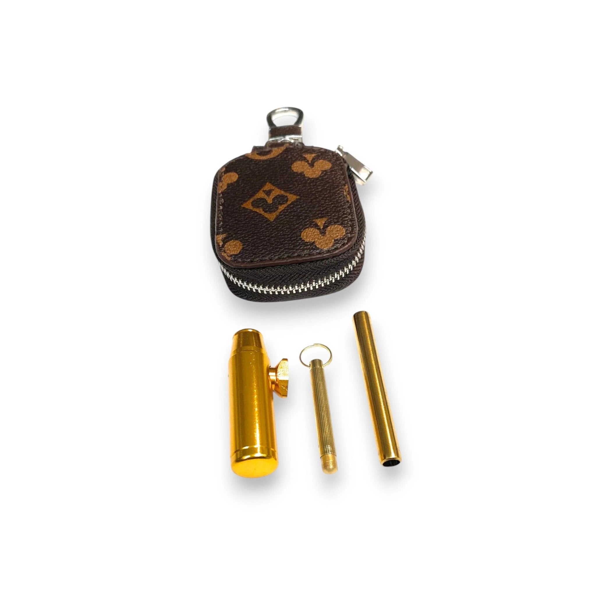 Deluxe Kunstleder Mini-Case "Monogramm" – Edles Design & Hochwertige Verarbeitung -  from DieBallerei