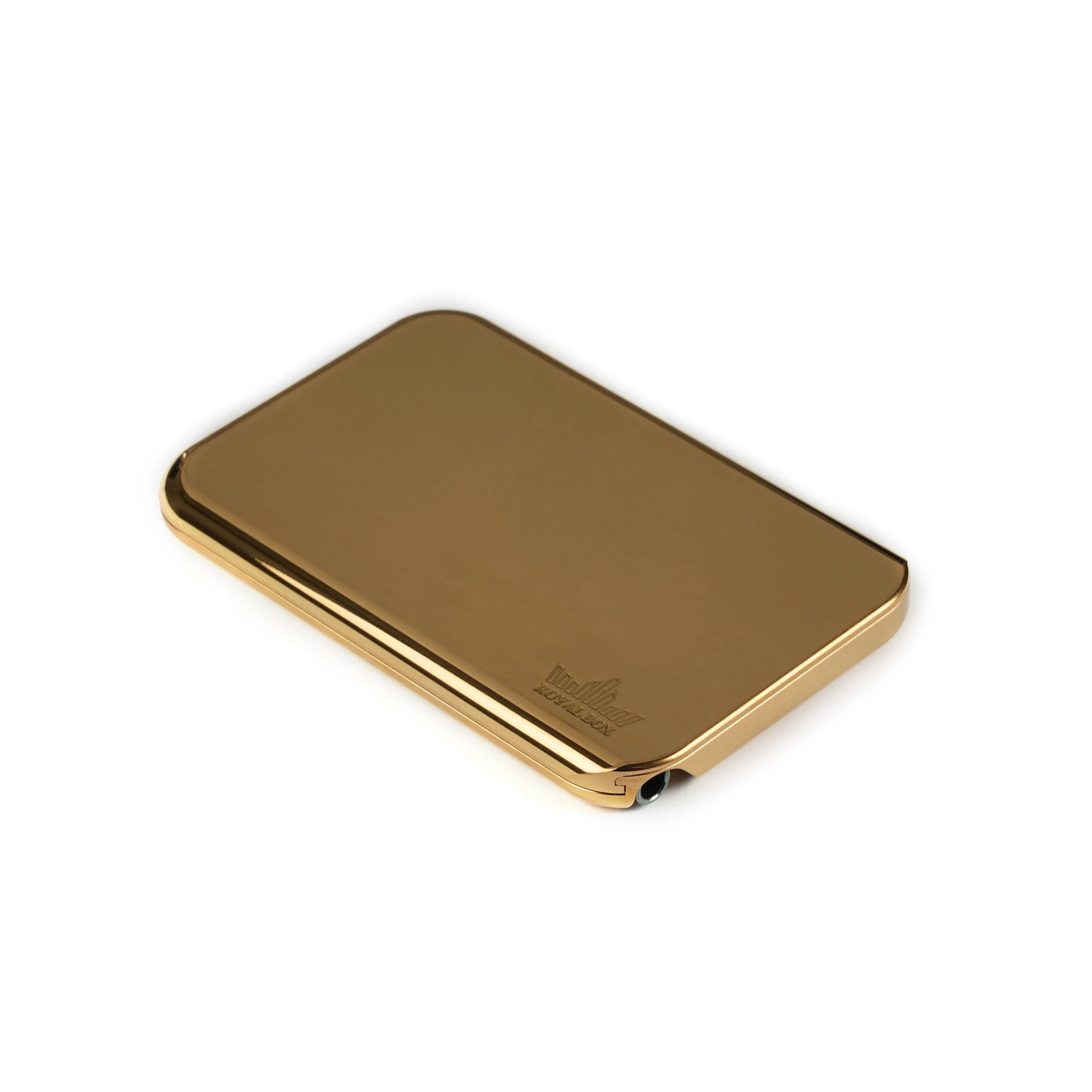 Die B52 Royal Box Anniversary Gold Edition 23,75 Karat Platin Gold Cover – Stilvolle Aufbewahrung in Perfektion inkl. integriertem Röhrchen -  from DieBallerei