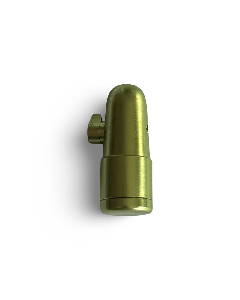 Dispenser Portioner Dispenser for Snuff Dispenser Aluminum/Metal (Khaki)