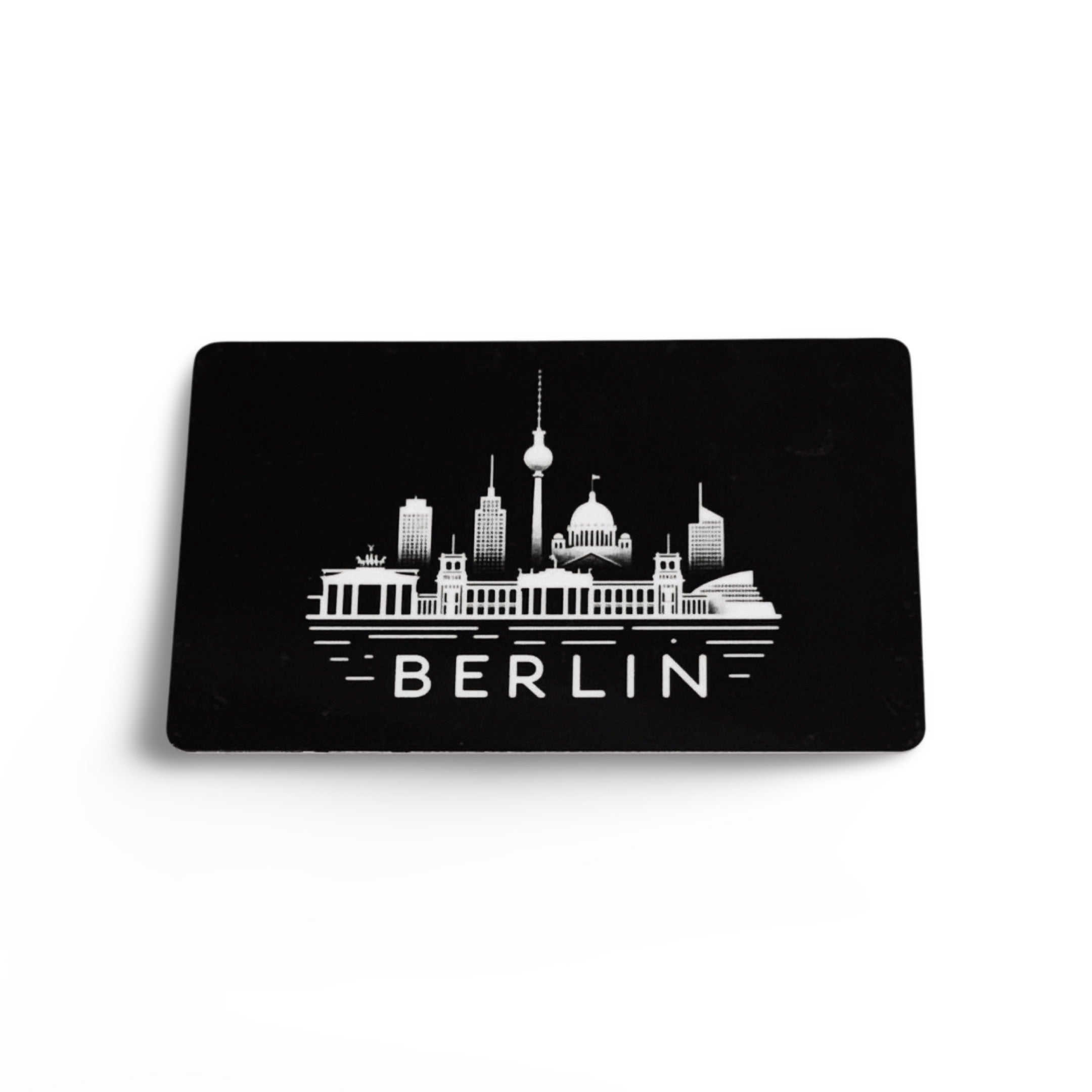 Karte City Edition "Berlin" im EC-Karten/Personalausweis Format für Schnupftabak - Hack Karte