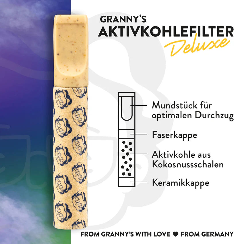 Granny’s® Hybrid Aktivkohlefilter Deluxe – 6 mm