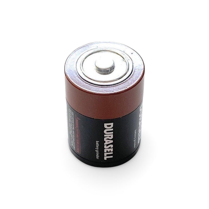 Broyeur aspect batterie (45mm) 3 couches d'aluminium avec aimant moulin à fumer cookie drôle amusant stoner herbe