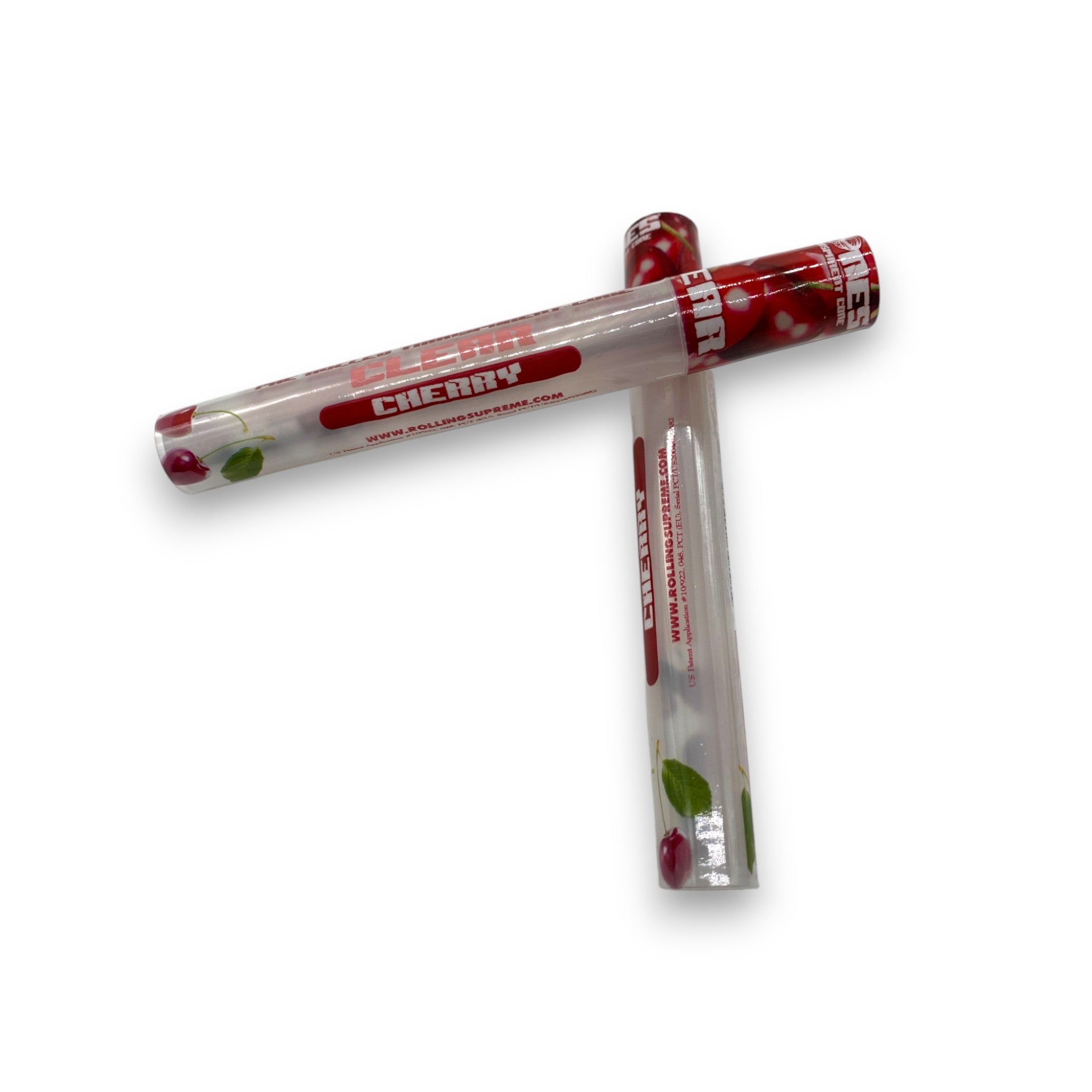 2x Cyclones Clear Pre-Rolled Papers/Cones mit integriertem Tip mit Kirsch-Geschmack