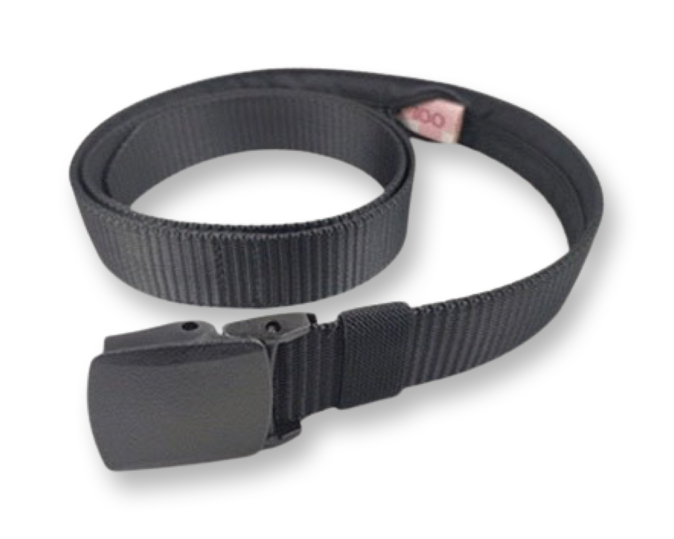 Ceinture noire avec compartiment secret - sécurité et style en un