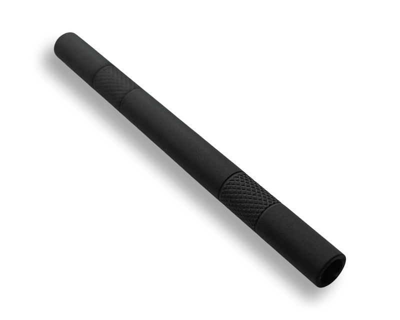 Tube à priser en aluminium de haute qualité, noir MAT, 80 mm, quantité au choix, inoxydable, hygiénique, compact pour les déplacements !