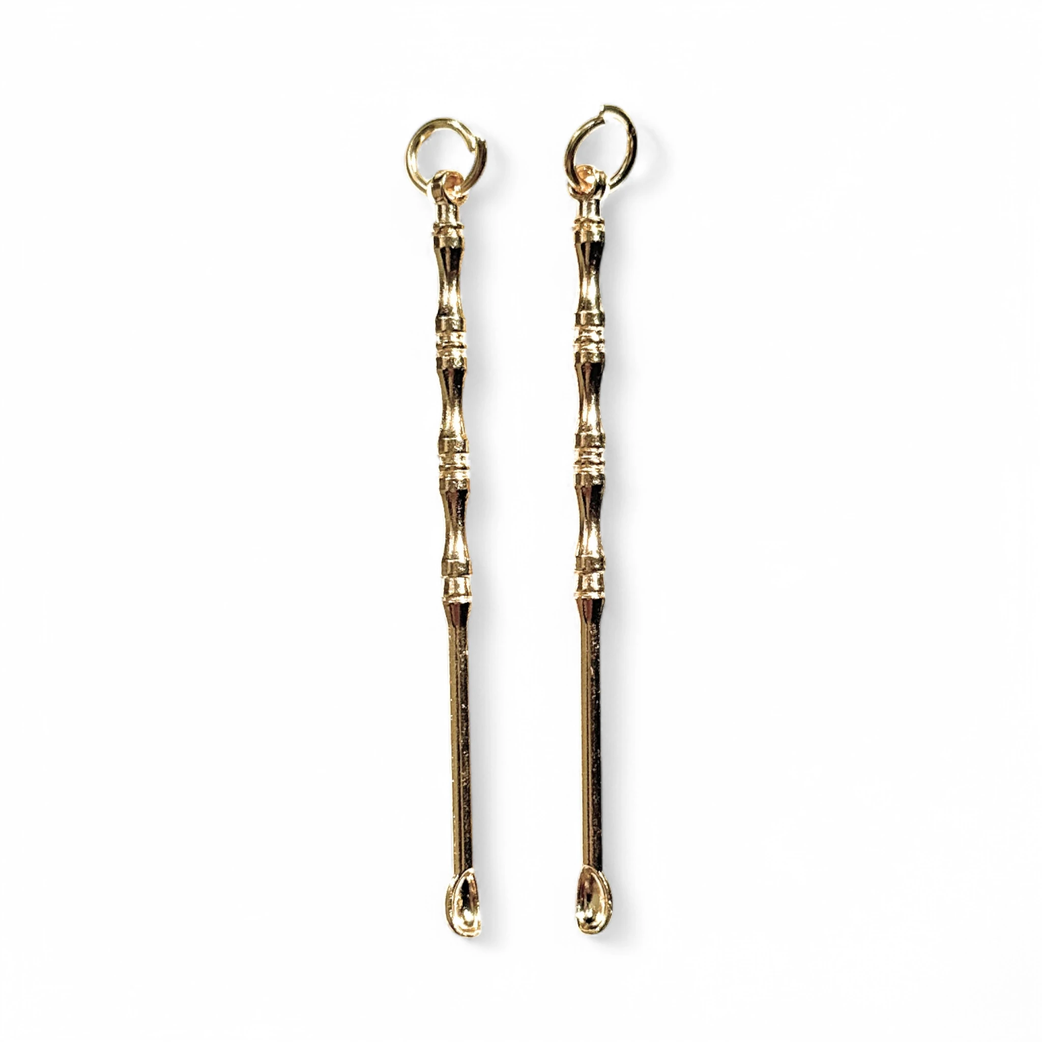 Mini-Löffel in Bambus-Optik – Silber/Gold Stylisch, Praktisch & Immer dabei -  from DieBallerei