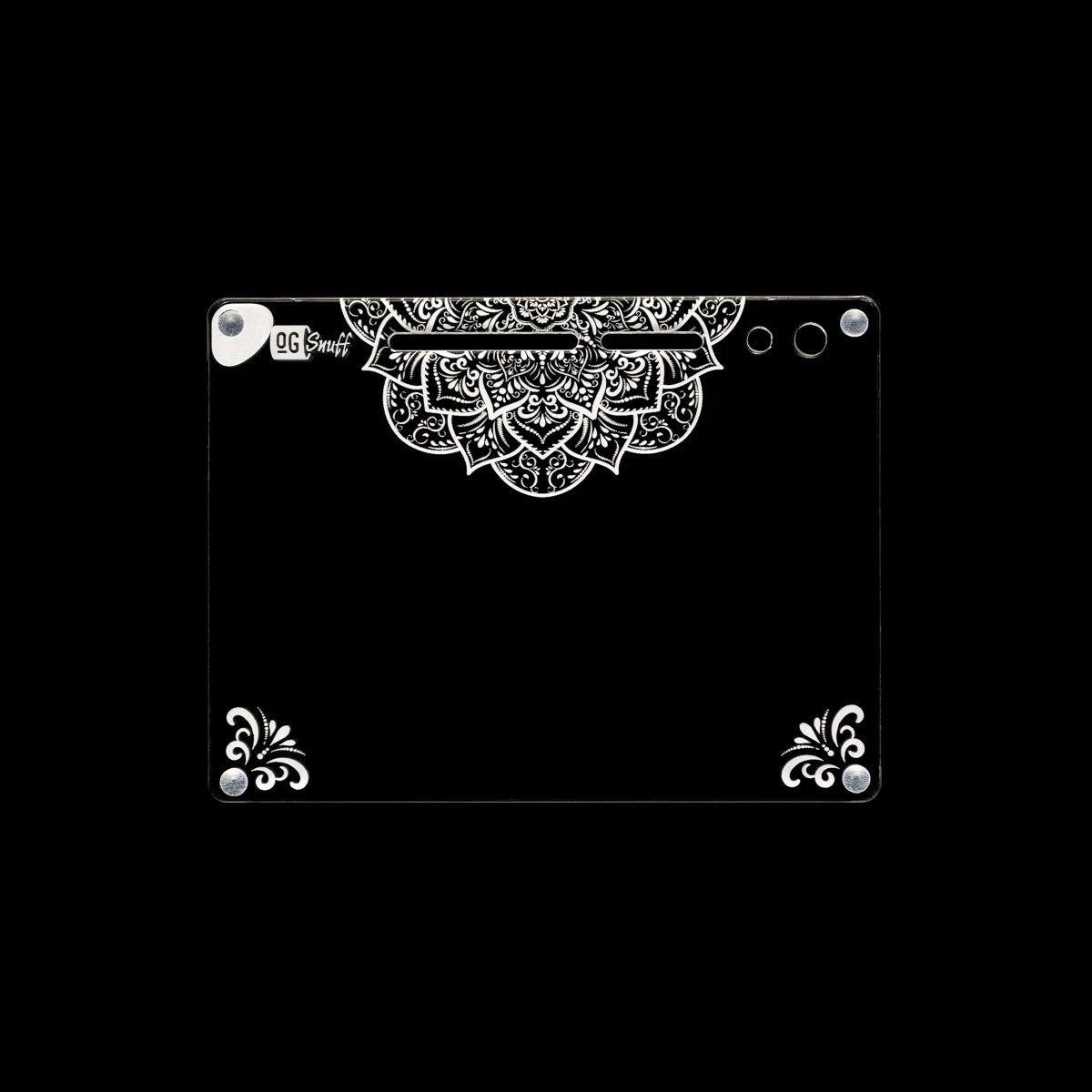 OG SNUFF Mandala Snuff Board – Plexiglas-Design mit Reflektorpad – Stil trifft Funktion -  from DieBallerei