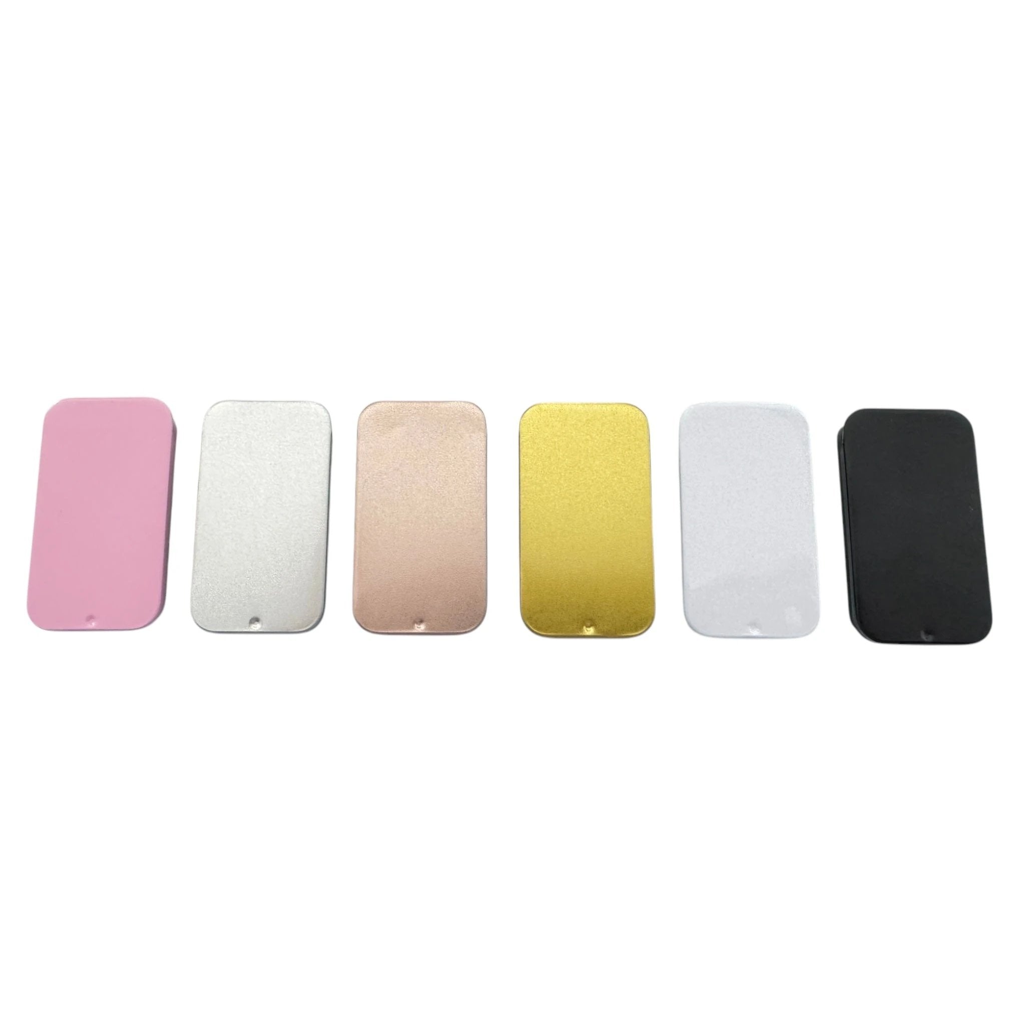Pillendose/Box – 7 Farben zur Wahl – Inklusive Mini Zip Beutel, Klinge & Löffel mit Kronen Verzierung -  from DieBallerei