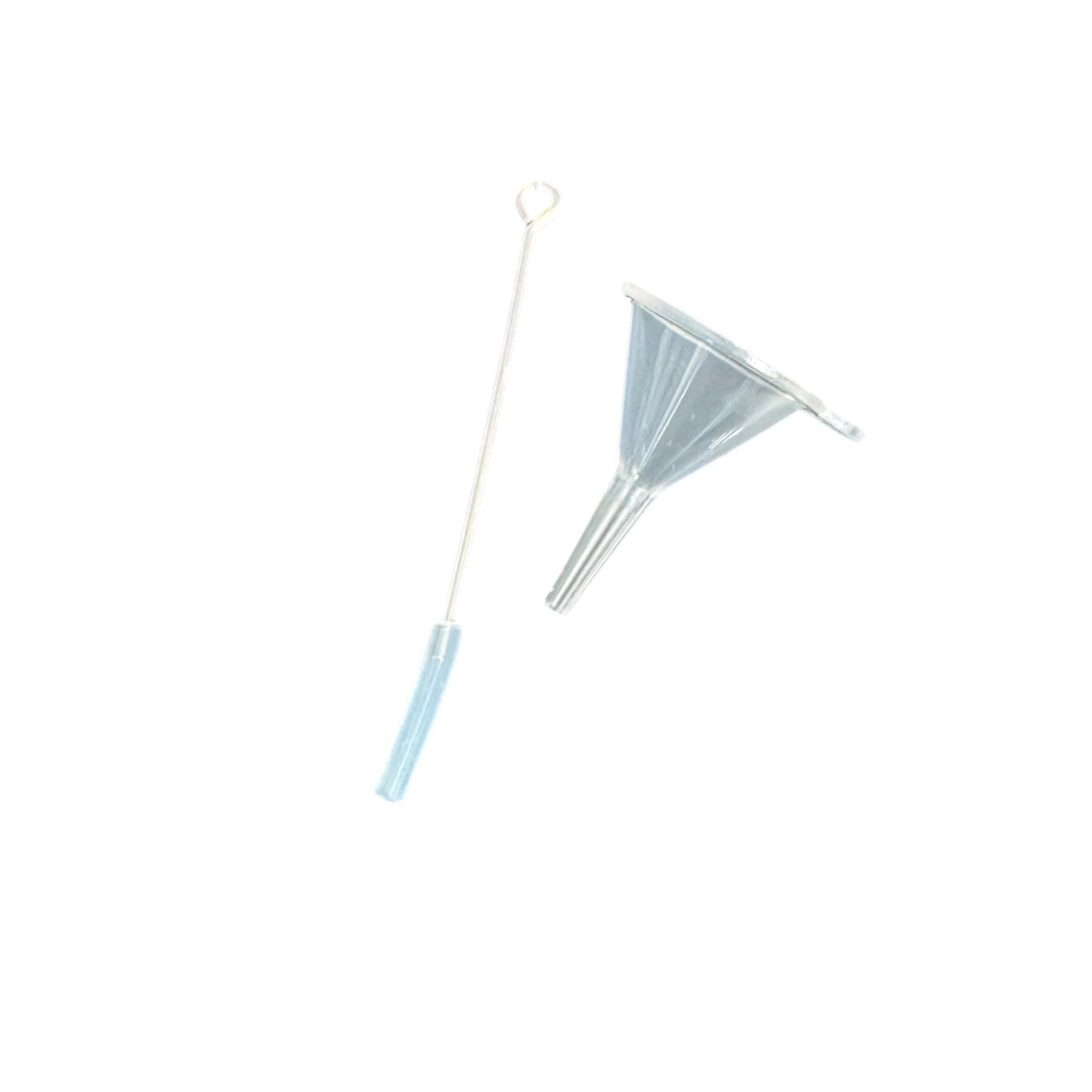Kette mit schwarzem Kreuz-Anhänger – inkl. Mini-Trichter, ca. 31 cm -  from DieBallerei