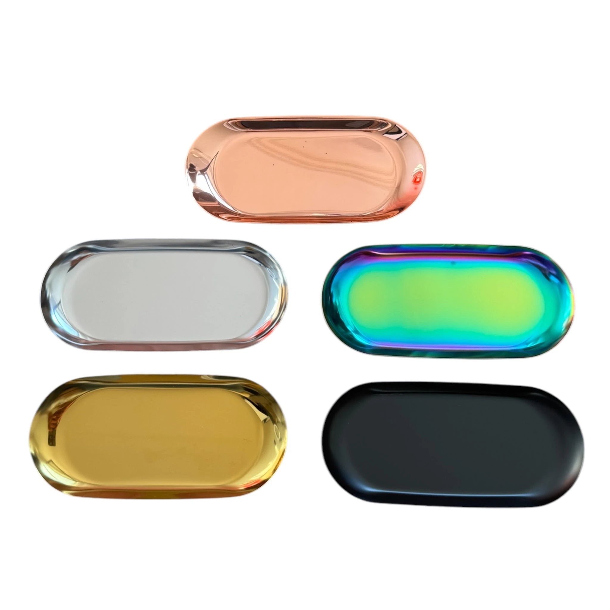 Metallbrettchen – stylische (Zieh)Unterlage in 5 Farben 18cm -  from DieBallerei