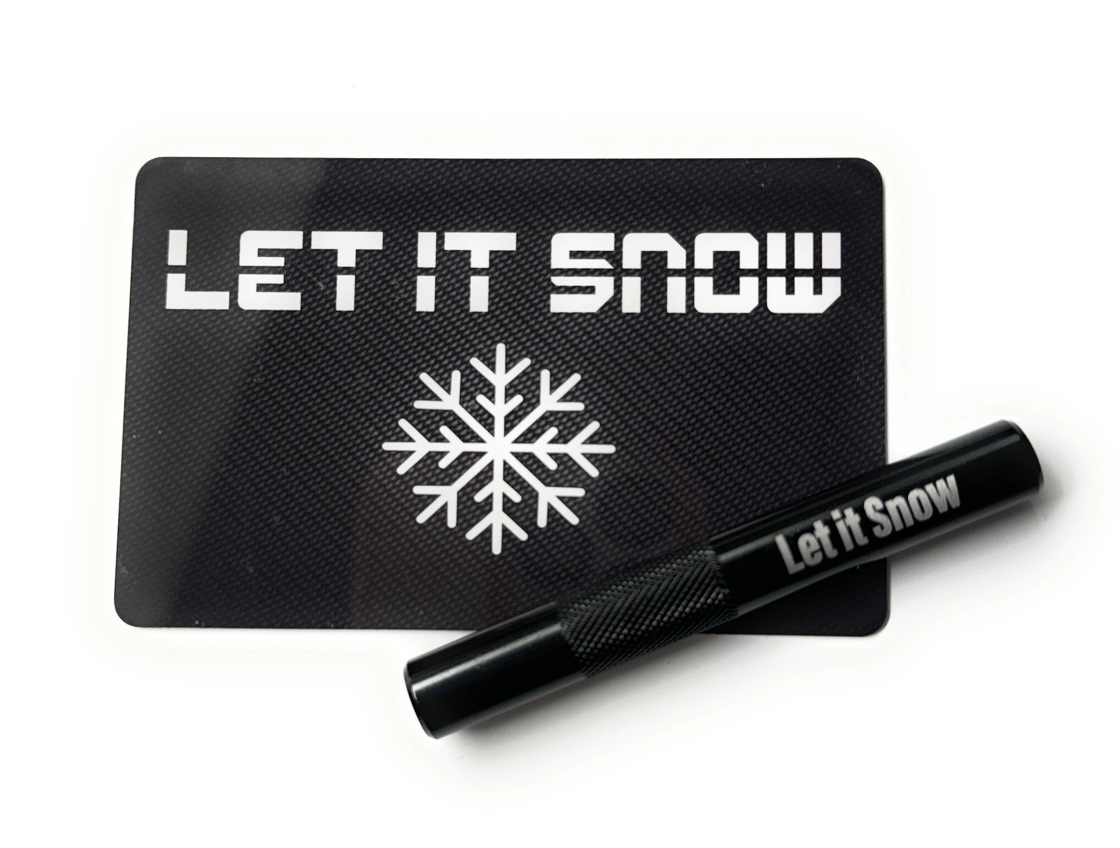 Röhrchen-Set „Let it Snow“ – Stilvolles Design & Hochwertige Verarbeitung -  from DieBallerei