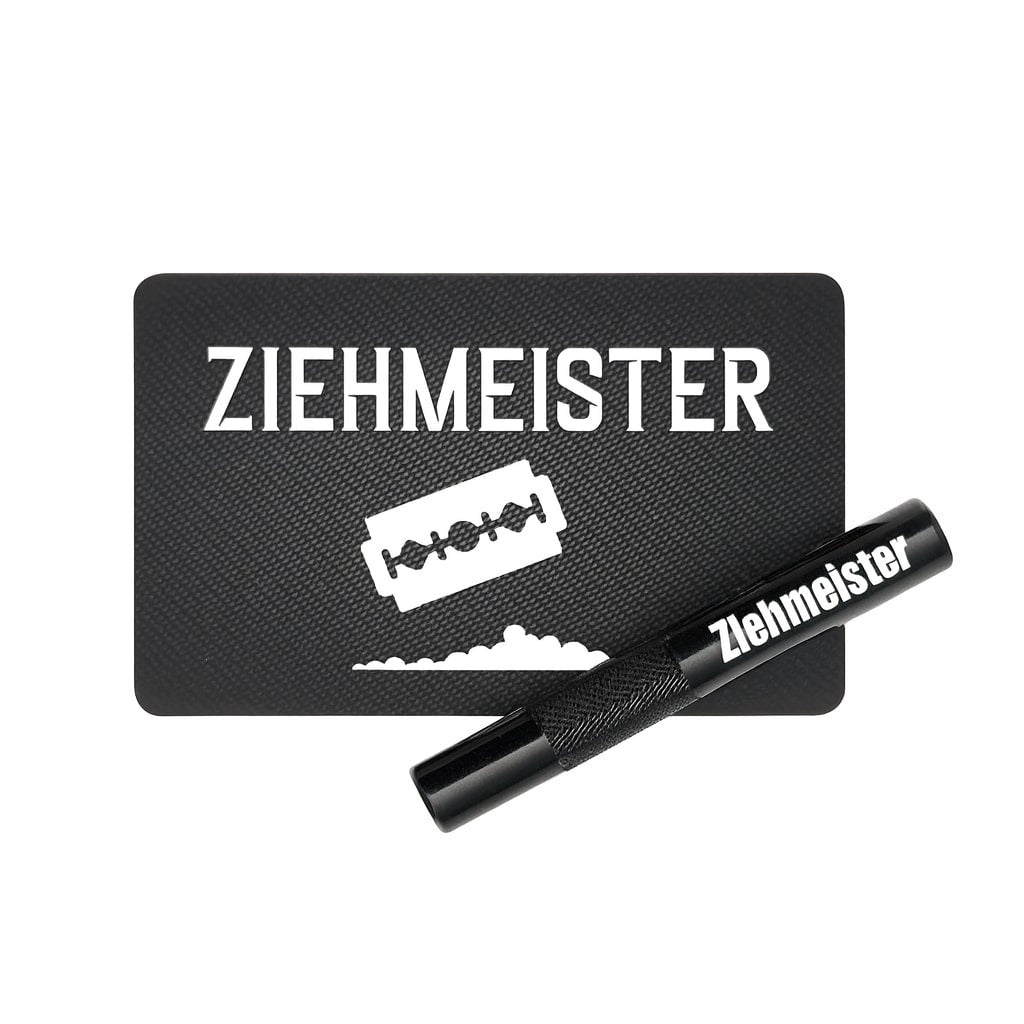 Röhrchen Set Ziehmeister – Hack Karte & Ziehröhrchen in Schwarz -  from DieBallerei