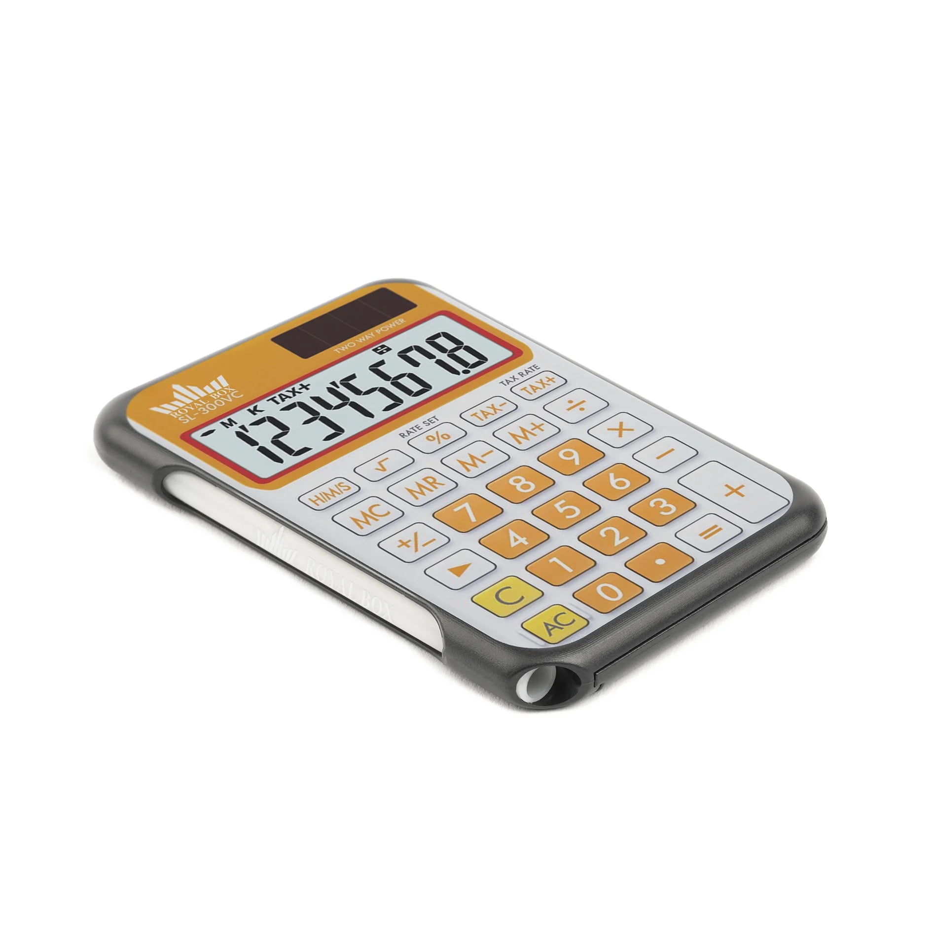 Royal Box Calculator Edition – Black Version im ikonischen Retro-Taschenrechner Design
