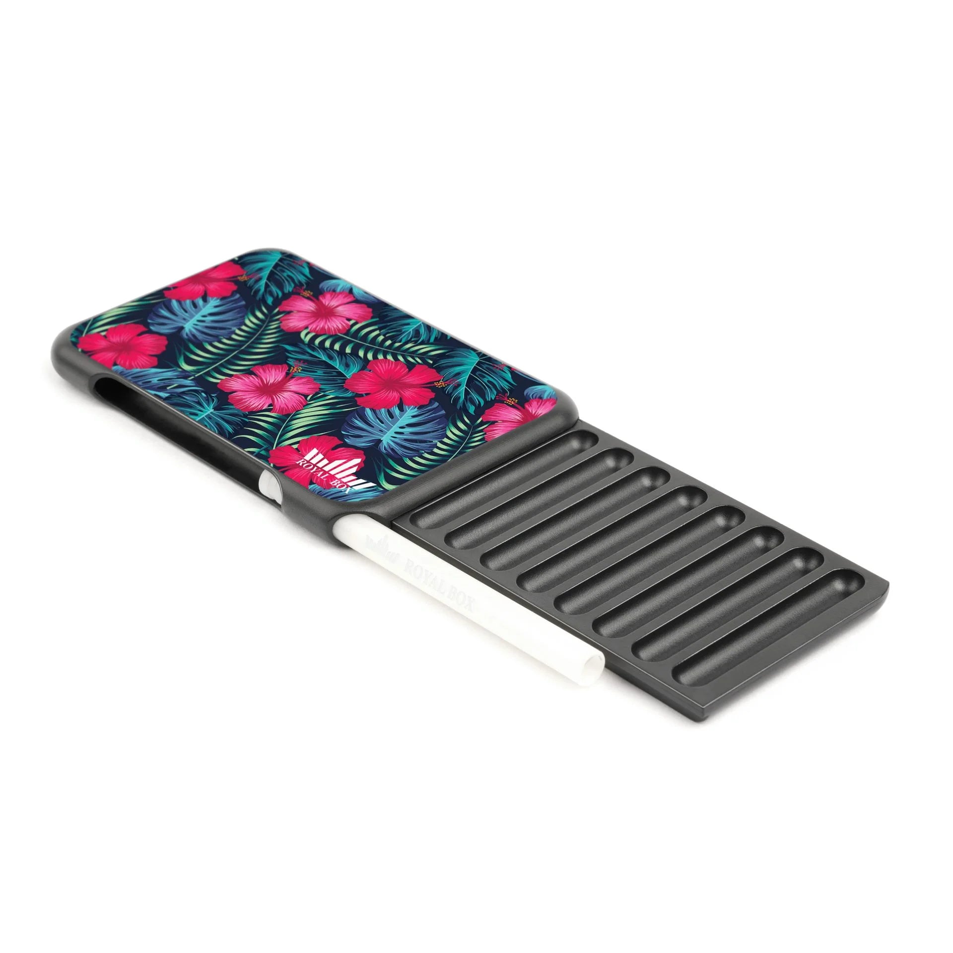 Royal Box Floral Edition – Black Version im tropischen Floral-Design