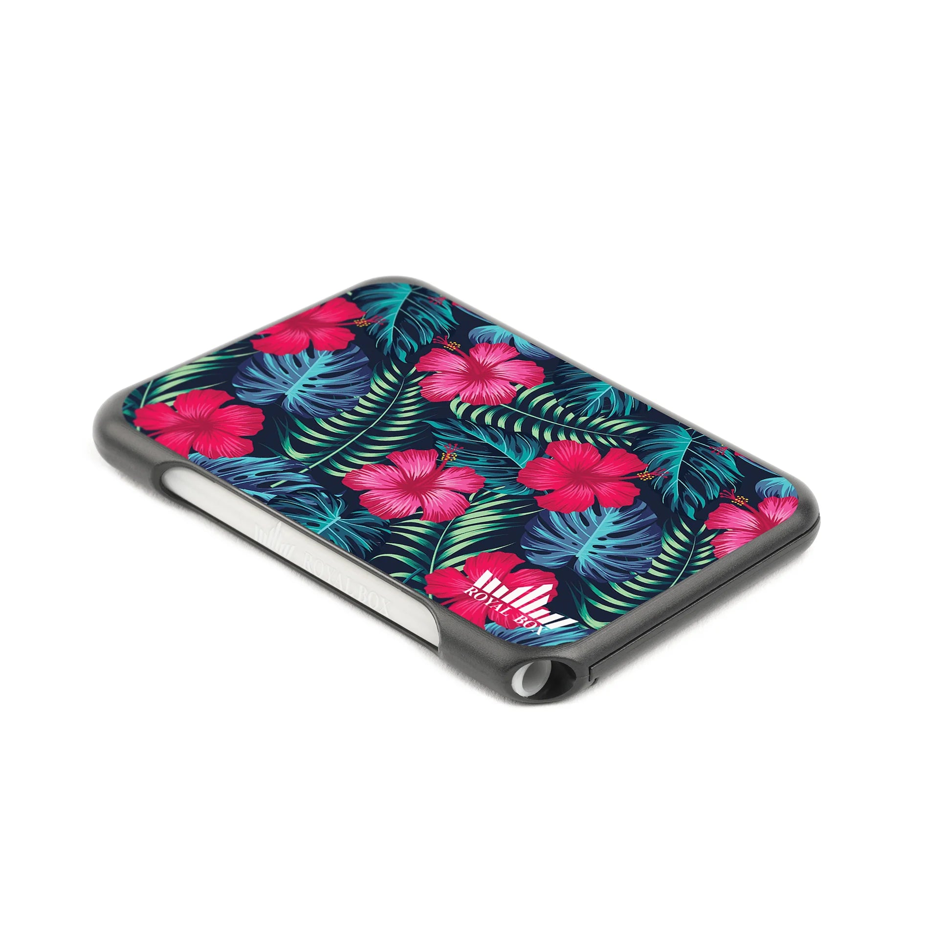 Royal Box Floral Edition – Black Version im tropischen Floral-Design