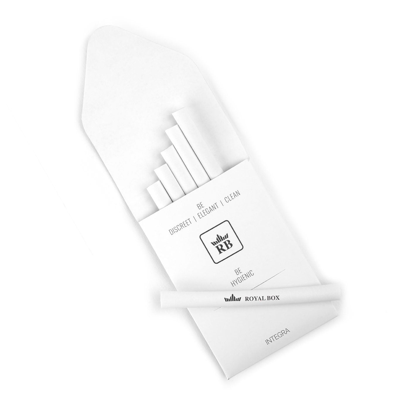Royal Box Integra Foldable Straws – 5er Pack | Flexibel, Hygienisch, Ready