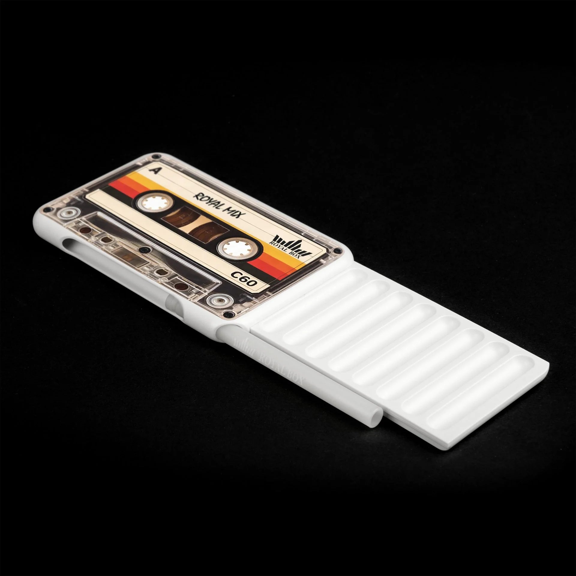 Royal Box Torpedo Cassette Edition – White Version im klassischen Retro-Mixtape Design
