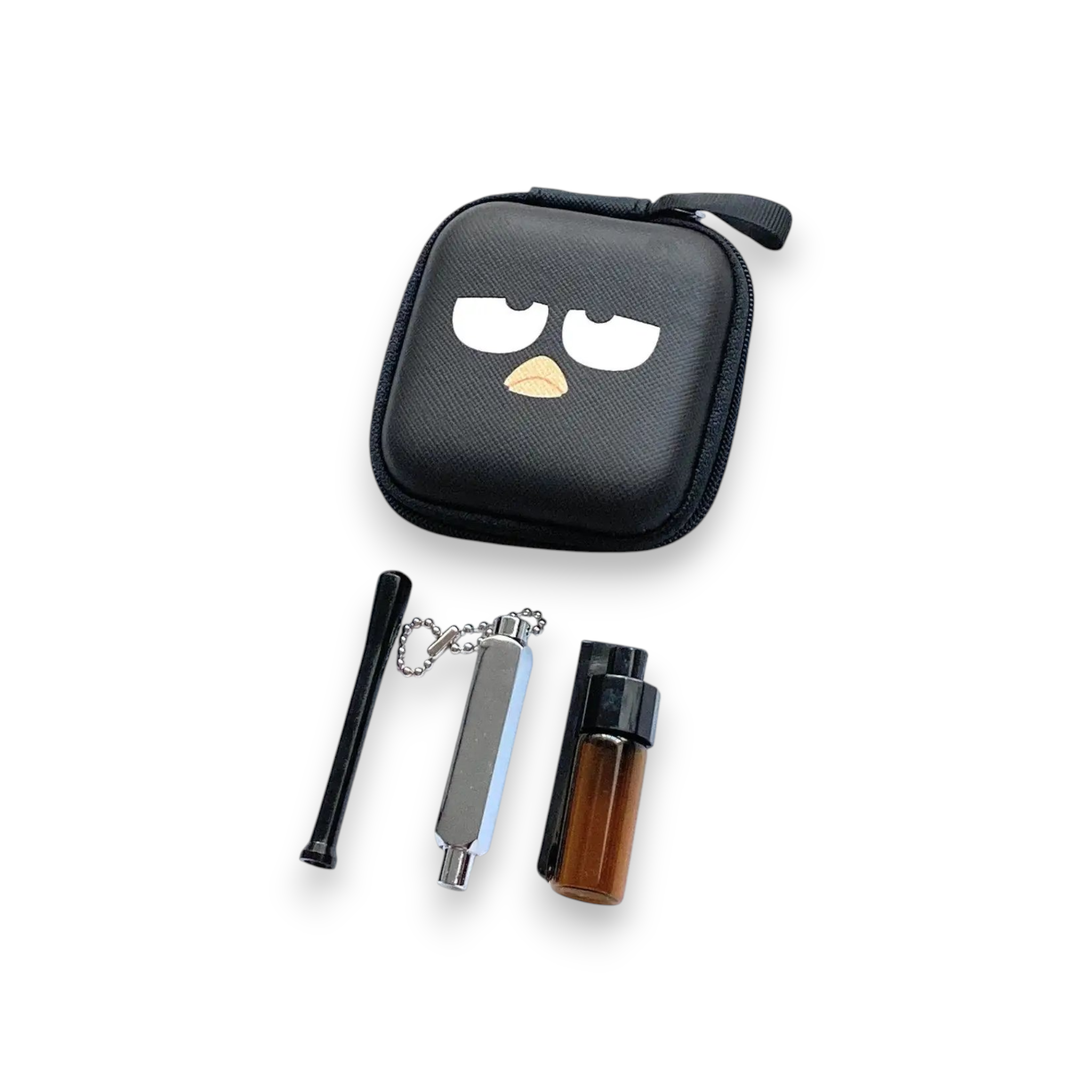 Set "Bird" – Accessoires élégants et pratiques dans un étui souple imprimé