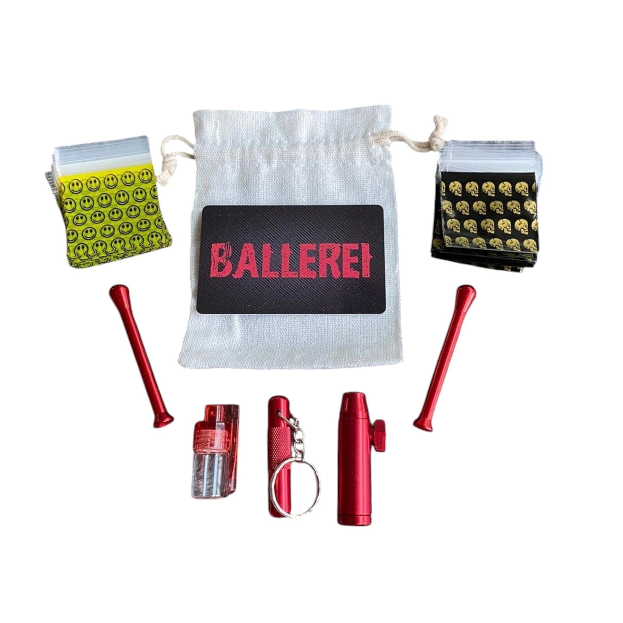 Set "Ballerei Rot" – Stylisch, Kompakt & Perfekt für unterwegs -  from DieBallerei