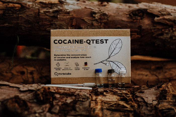 COCAINE QTEST Kokain Potency Test Kit – Schnelle & präzise Analyse von Miraculix