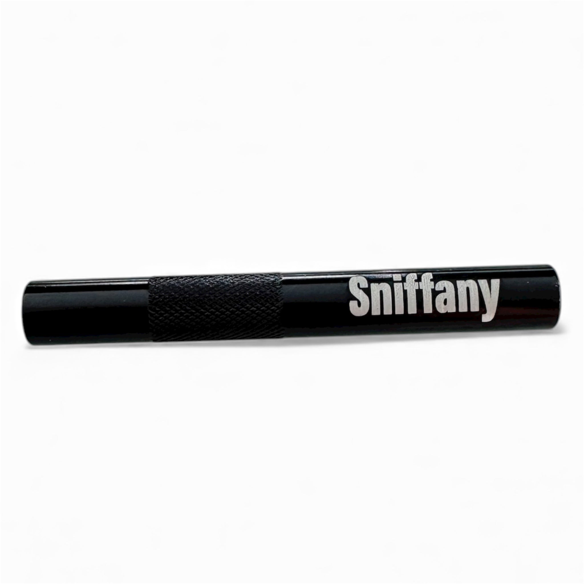 „Sniffany“ Aluminium-Röhrchen – Stylisch, Praktisch & Robust in Schwarz